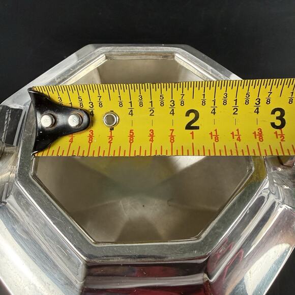 Vintage Art Deco Barbour Silver Co Silverplate Sugar Bowl Mono 5309 - Picture 9 of 10